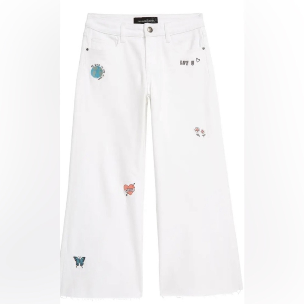 Treasure and Bind wide leg capri
